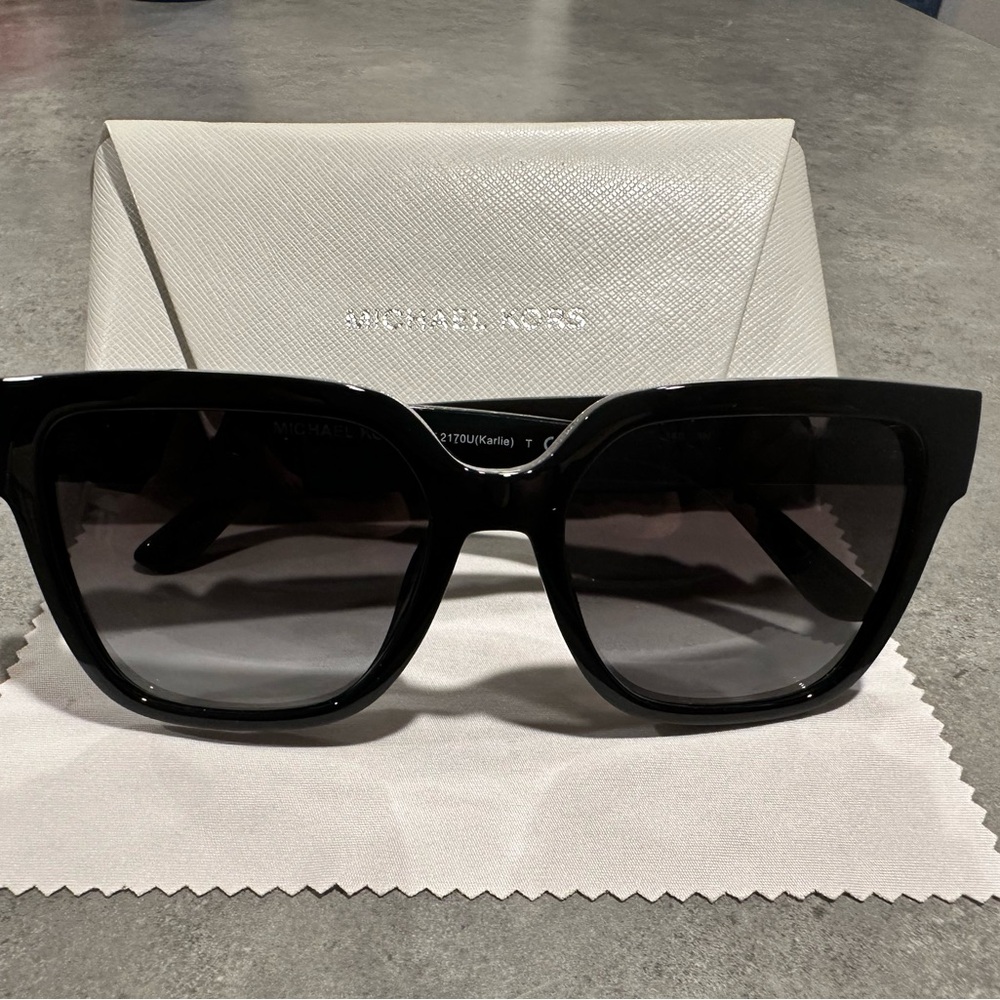 Michael Kors Black Square Sunglasses
